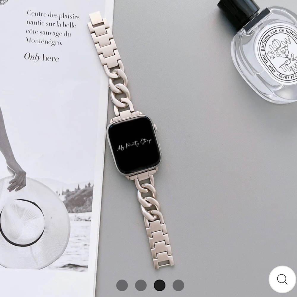 My Pretty Straps - Luxury - Chain Apple watch strap 38/40/41mm - STARLIGHT